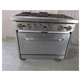 CPG S36-N Natural Gas 6-Burner Range w/ Oven
