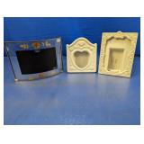 (3) Decorative Photo Frames