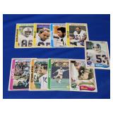 LOT OF STAR 1978/1982 FOOTBALL CARDS