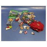 Assortment of Christmas Ornaments & Decor