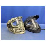 (2) Assorted Paintball Masks