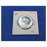 1966 Kennedy 40% Silver Half Dollar