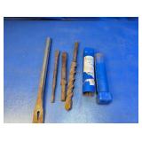 (1) Masonry Chisels & Drill Bits Lot