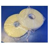 (2) Large Clear Plastic Tape Rolls