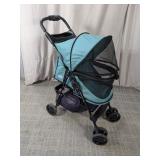 (1) Pet Gear Green Pet Stroller