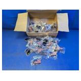 (1) American Flag Keychains Lot