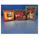 (3) Holiday Themed Photo Frames