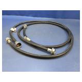 (2) Rubber Washing Machine Hoses