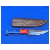 Hand-Forged Fixed Blade Knife w/ Sheath