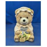 (1) Ceramic Bear Cookie Jar