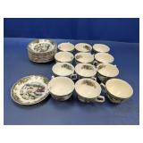 (24) Vintage Cups & Saucers - Johnson Bros