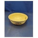 (1) Oven Serve Floral Bowl