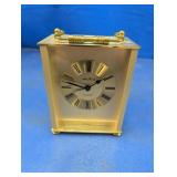 (1) Seth Thomas Brass Carriage Clock