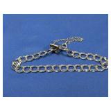 Sterling Silver Double Curb Link Bracelet