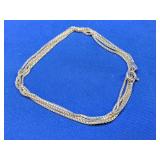 925 Sterling Silver 30" Necklace Chain
