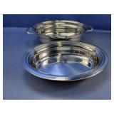 (2) Stainless Steel Buffet Pans