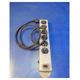 (1) Metal Power Strip with 6 Outlets