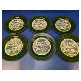 (6) Nautilus State Souvenir Plates