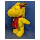 Woodstock Plush Toy w/ Reindeer Antlers