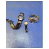 (3) Wristwatches ï¿½ Timex, Quartz & Disney