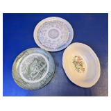 (3) Assorted Vintage Ceramic Pieces Trio