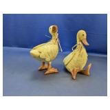 (2) Charming Duck Figurines Duo