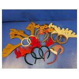 (10) Christmas Holiday Headbands