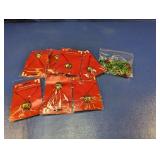 (8) Jingle Bell Necklaces & Beaded String