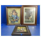 (3) Framed Prints ï¿½ DeWinne & More