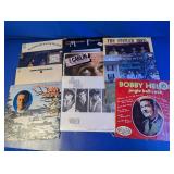 (10) Vinyl Record LP Albums