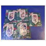 (5) DIMENSIONS Cross Stitch Banner Kits Lot