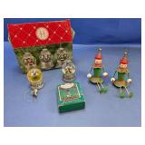 (6) Ornaments - Home for the Holidays & More