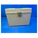 (1) Durable Locking Plastic Storage Box
