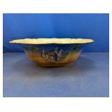 (1) Decorative Ceramic Bowl w/ Desert Scene