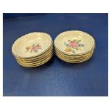 (11) Floral Dessert Bowls