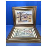 (2) Framed Prints ï¿½ Ranulph Bye & David Doff