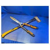 (2) Fiskars Shears & Collins Axe Lot