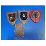 (4) Vintage Cub Scout Themed Wall Plaques