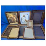 (9) Wooden Picture Frames