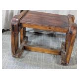 (1) Wooden Stool