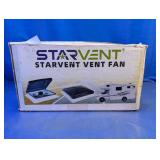 STARVENT 14" RV Roof Vent Fan w/ Smoke Lid