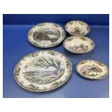(5) Johnson Bros ï¿½The Friendly Villageï¿½ Plates