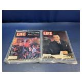 (2) LIFE Magazine Issues - 1960s