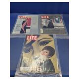 (3) LIFE Magazine Issues - 1960s