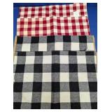 (1) Checkered Fabric Lot