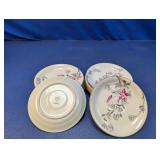 (8) Noritake China Verna Floral Saucers
