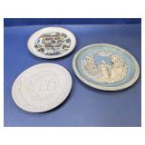 (3) Collectible Plates - Frankoma & More