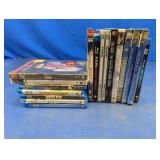 (17) DVD & Blu-ray Movie Discs