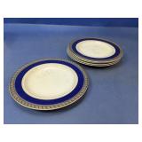 (5) Coronet Wade Ivory Ware Plates