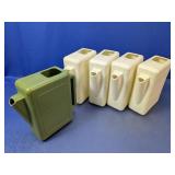 (5) Plastic Watering Cans ï¿½ ï¿½Locally Grownï¿½